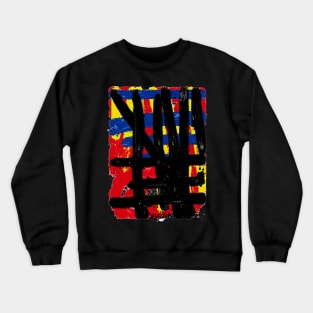 Artistic Tee Bold Lines Colors by RegiaArt Crewneck Sweatshirt